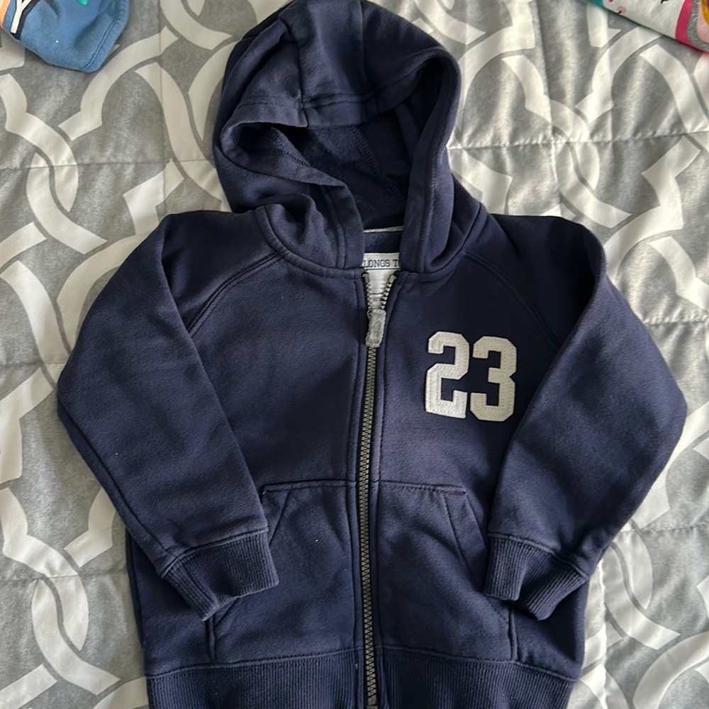 Zip up hooded sweater - 3Y and 4 Y